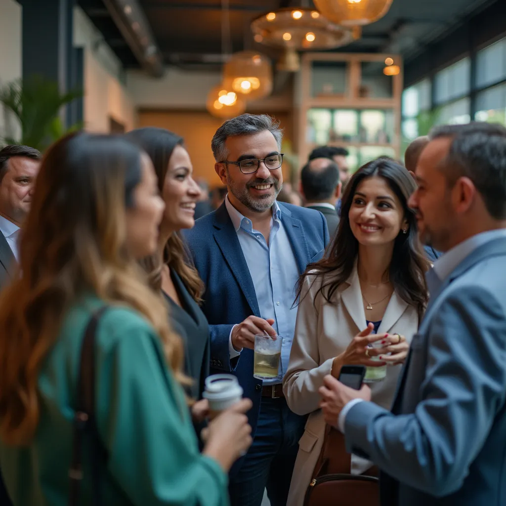 Evento de networking financiero en Argentina